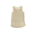 Gallery viewerに画像を読み込む, <Moun ten.>bicolor waffle tanktop - SAND/ECRU（95-140）
