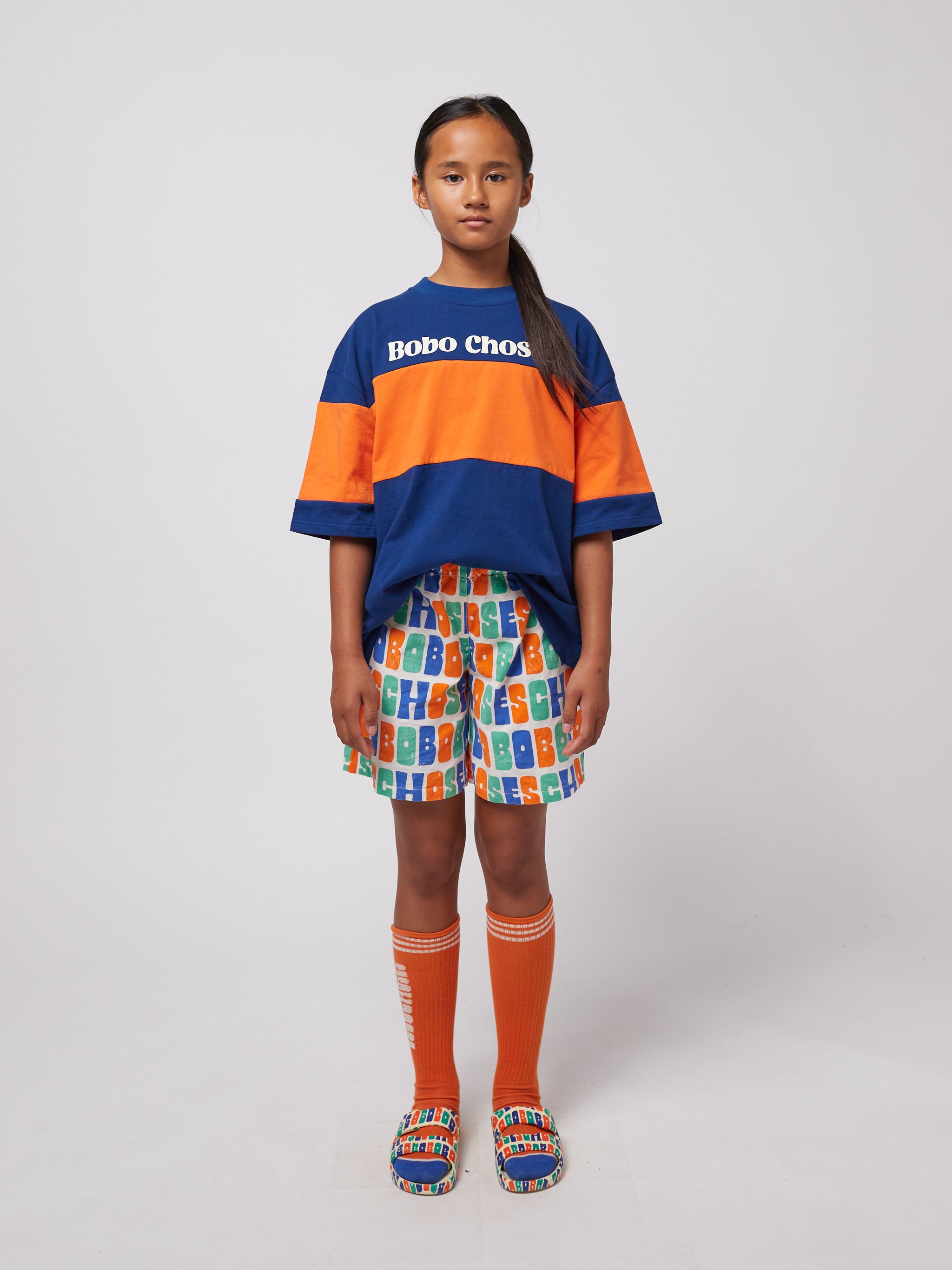 <BOBO CHOSES> Multicolor Bobo Choses woven shorts （2-7Y）