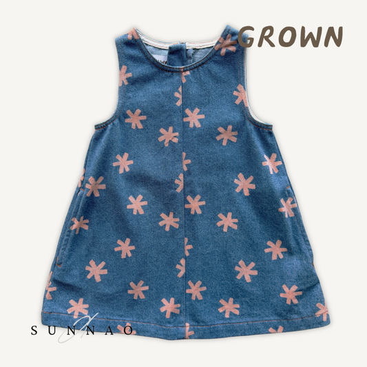 <GROWN> Organic Starlight Denim Dress