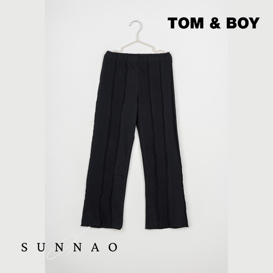 <Tom & Boy>Black Rib Pants (2-6Y)