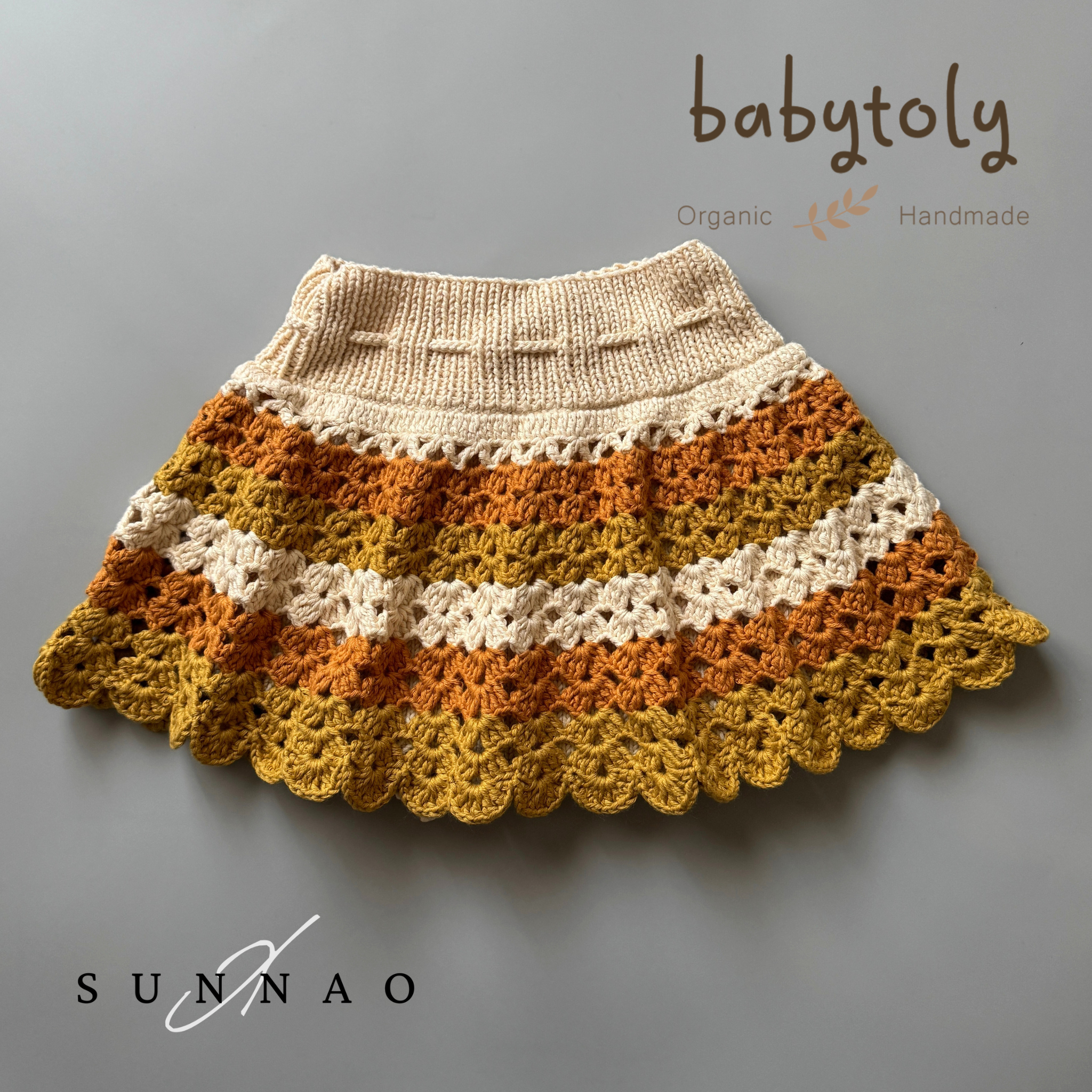 <Babytoly>CAMILLE SKIRT - MUSTARD