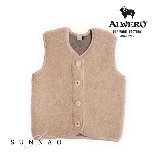 【オーダー会】<ALWERO>Alwero bodywarmer PO - SAND BROWN