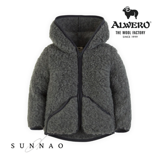 【オーダー会】<ALWERO>Alwero cardigan/coat Mody - ANTHRACITE