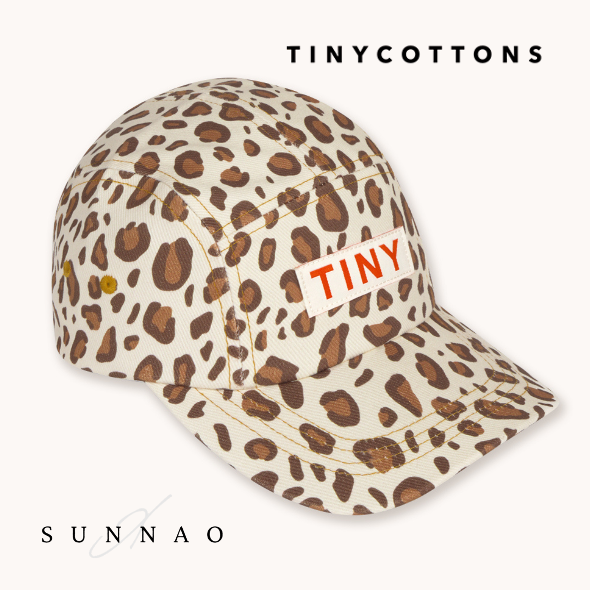 <TINYCOTTONS> Animal Print Cap