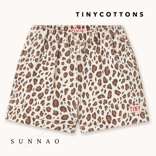 <TINYCOTTONS> Animal Print Shorts