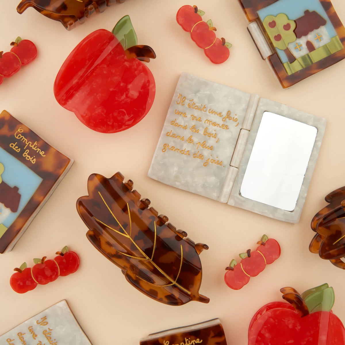 <COUCOU SUZETTE> Apple Hair Clip