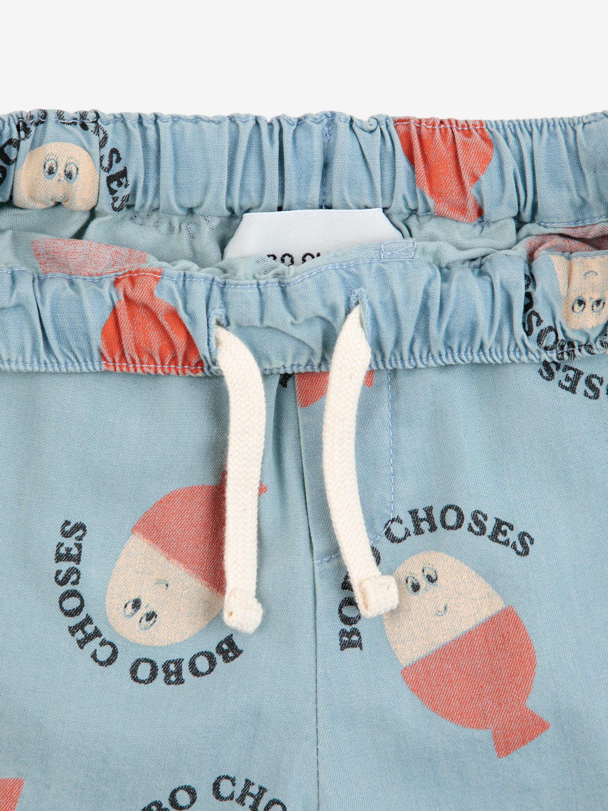 <BOBO CHOSES>Morning Egg all over denim shorts（18M-24M）