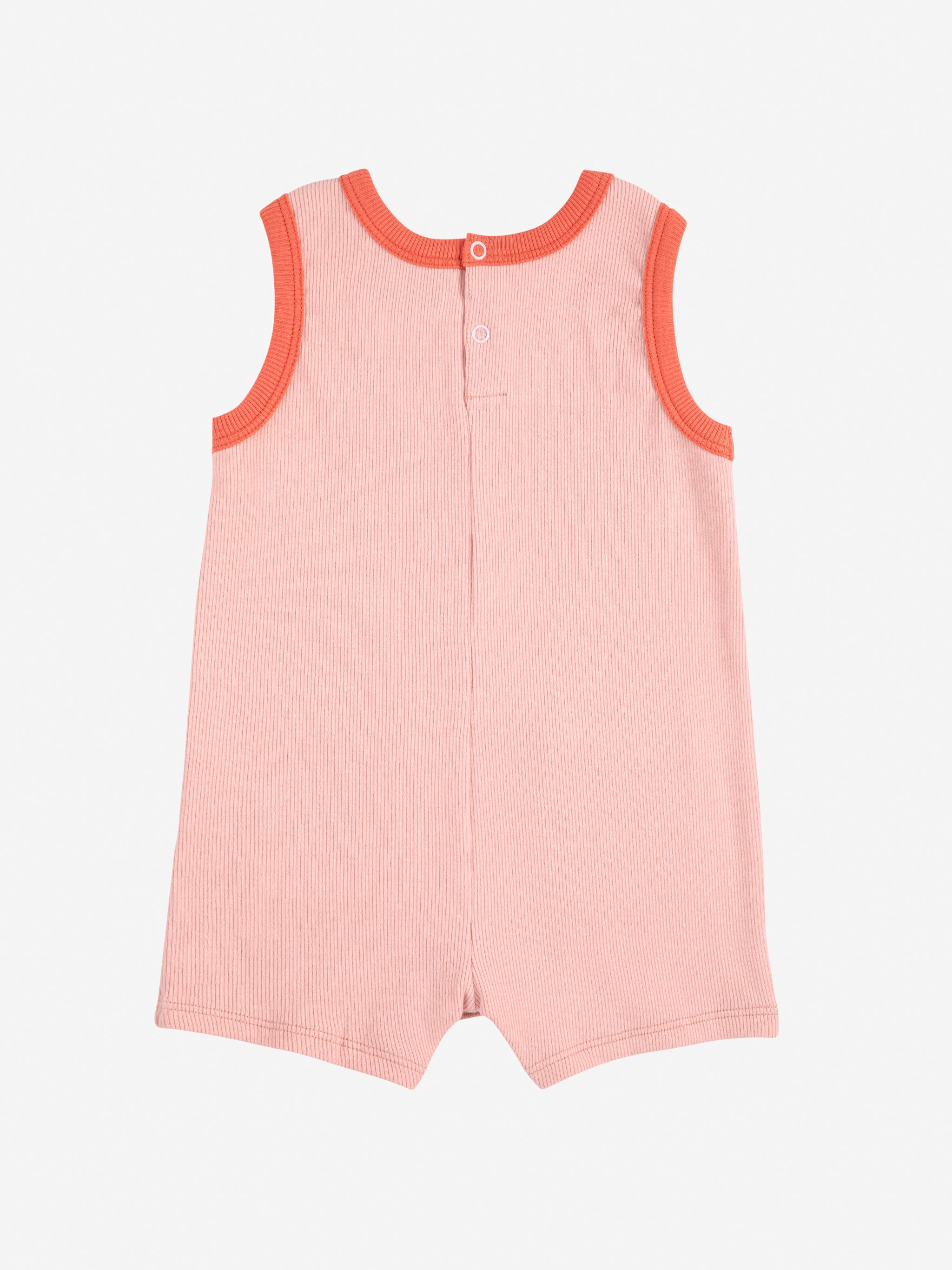 <BOBO CHOSES>Smiling pink playsuit（12M-24M）