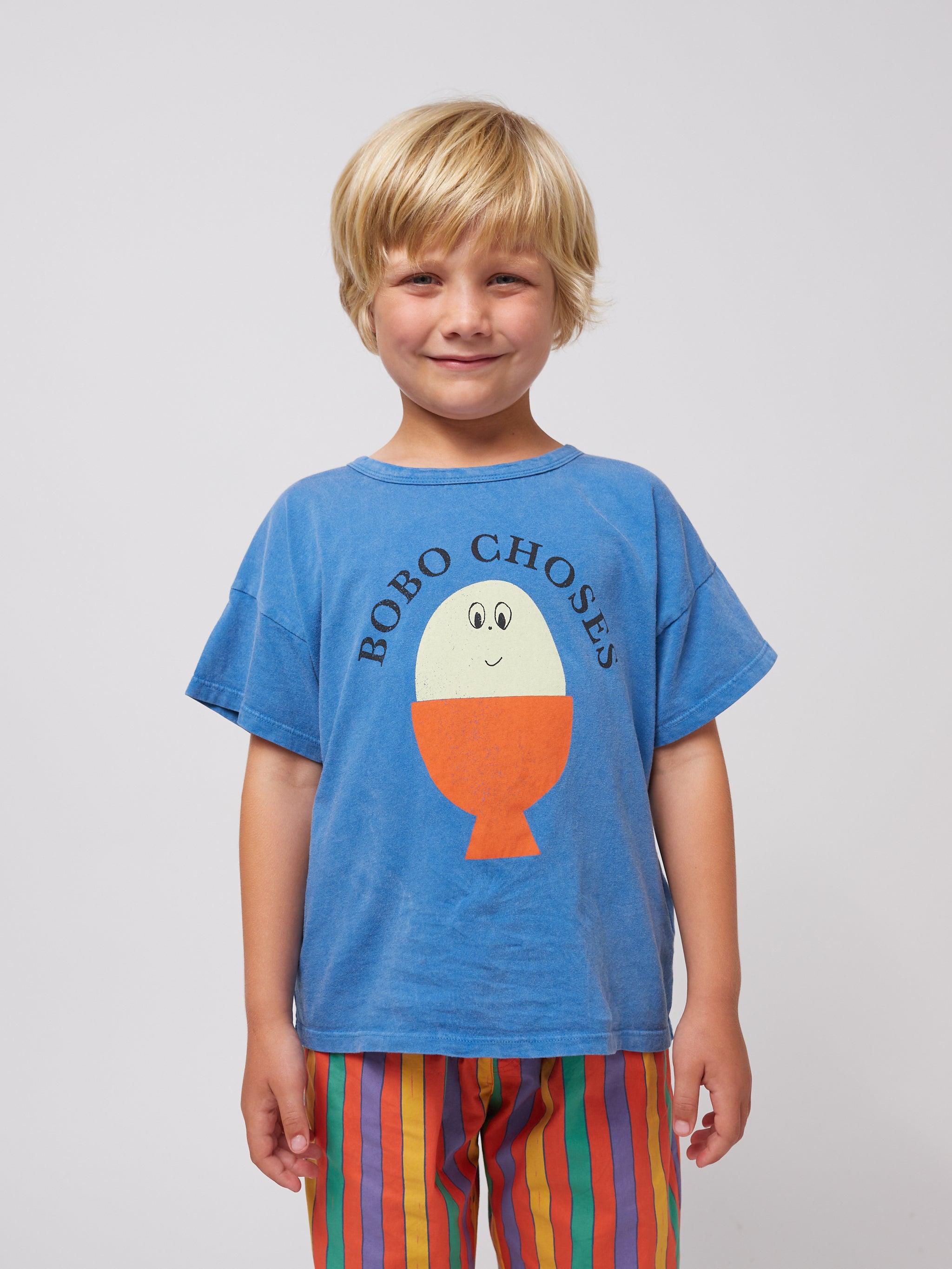 <BOBO CHOSES>Morning Egg T-shirt（18M-7Y）