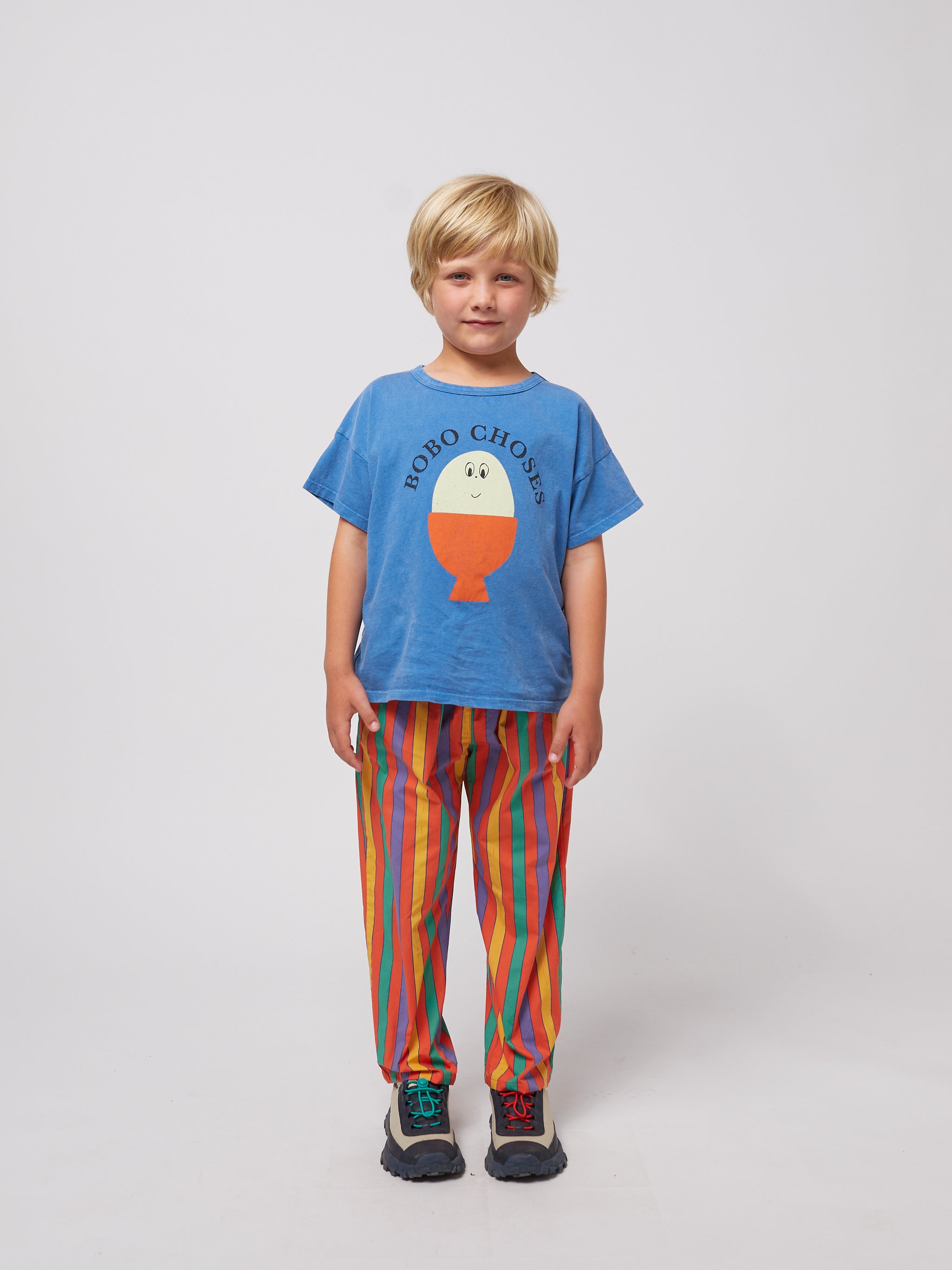 <BOBO CHOSES>Morning Egg T-shirt（18M-7Y）