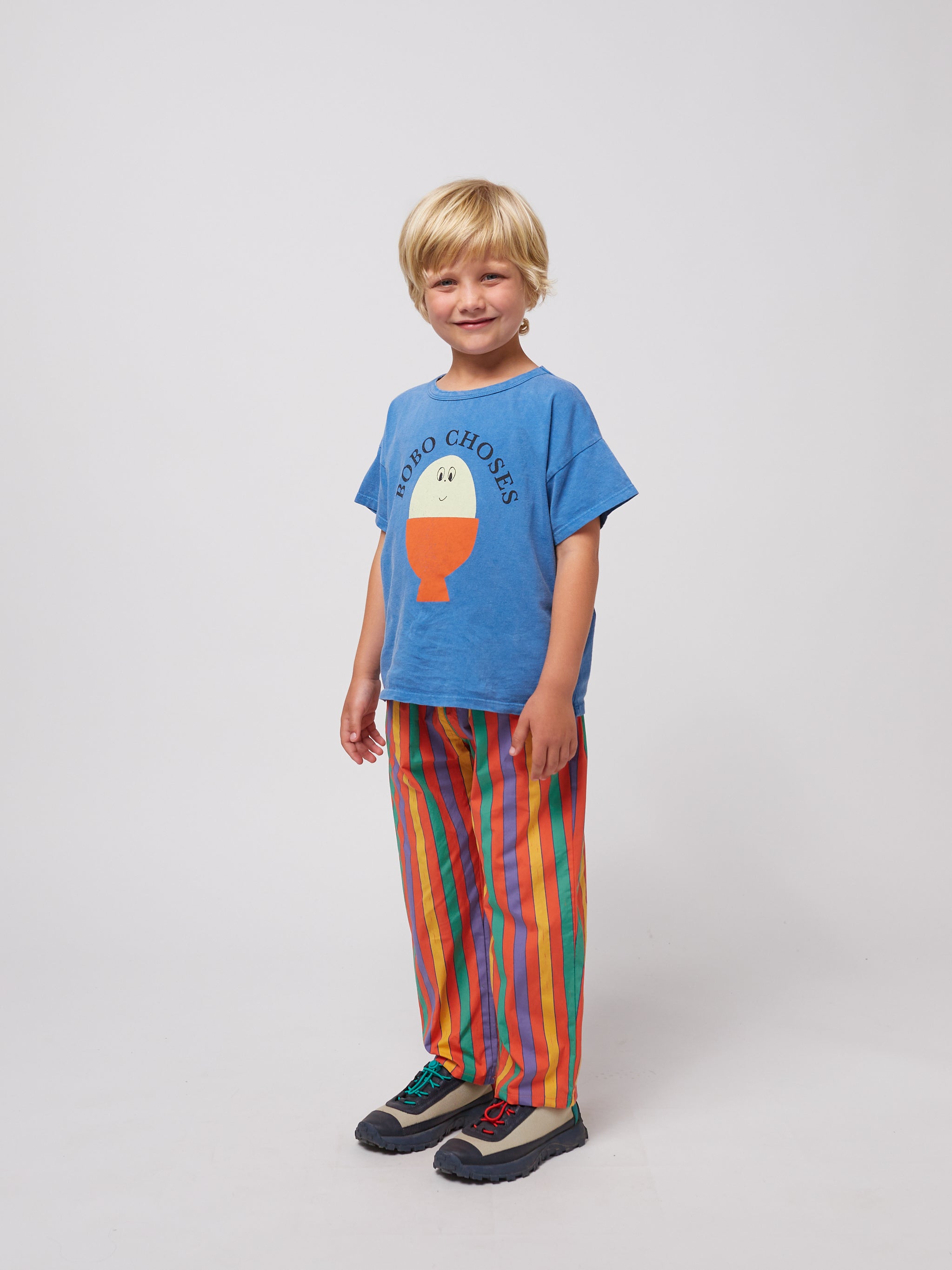 <BOBO CHOSES>Morning Egg T-shirt（18M-7Y）