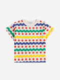 Gallery viewerに画像を読み込む, <BOBO CHOSES>Geometric all over waffle T-shirt（18M-7Y）
