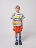 Gallery viewerに画像を読み込む, <BOBO CHOSES>Geometric all over waffle T-shirt（18M-7Y）
