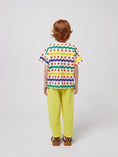 Gallery viewerに画像を読み込む, <BOBO CHOSES>Geometric all over waffle T-shirt（18M-7Y）
