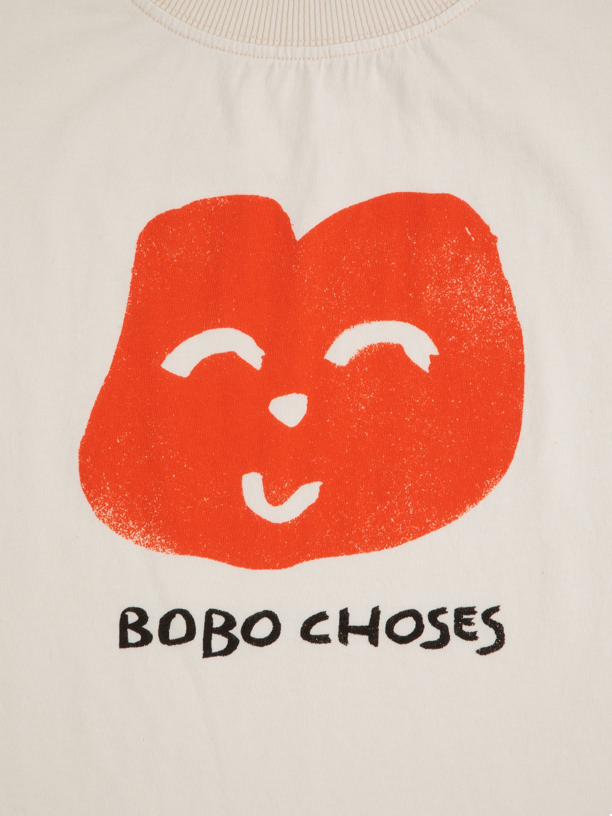 <BOBO CHOSES>Joyful Face T-shirt（2-7Y/ADULT）