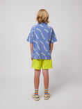 Gallery viewerに画像を読み込む, <BOBO CHOSES>Wavy Bobo Choses all over waffle polo shirt（2-7Y）
