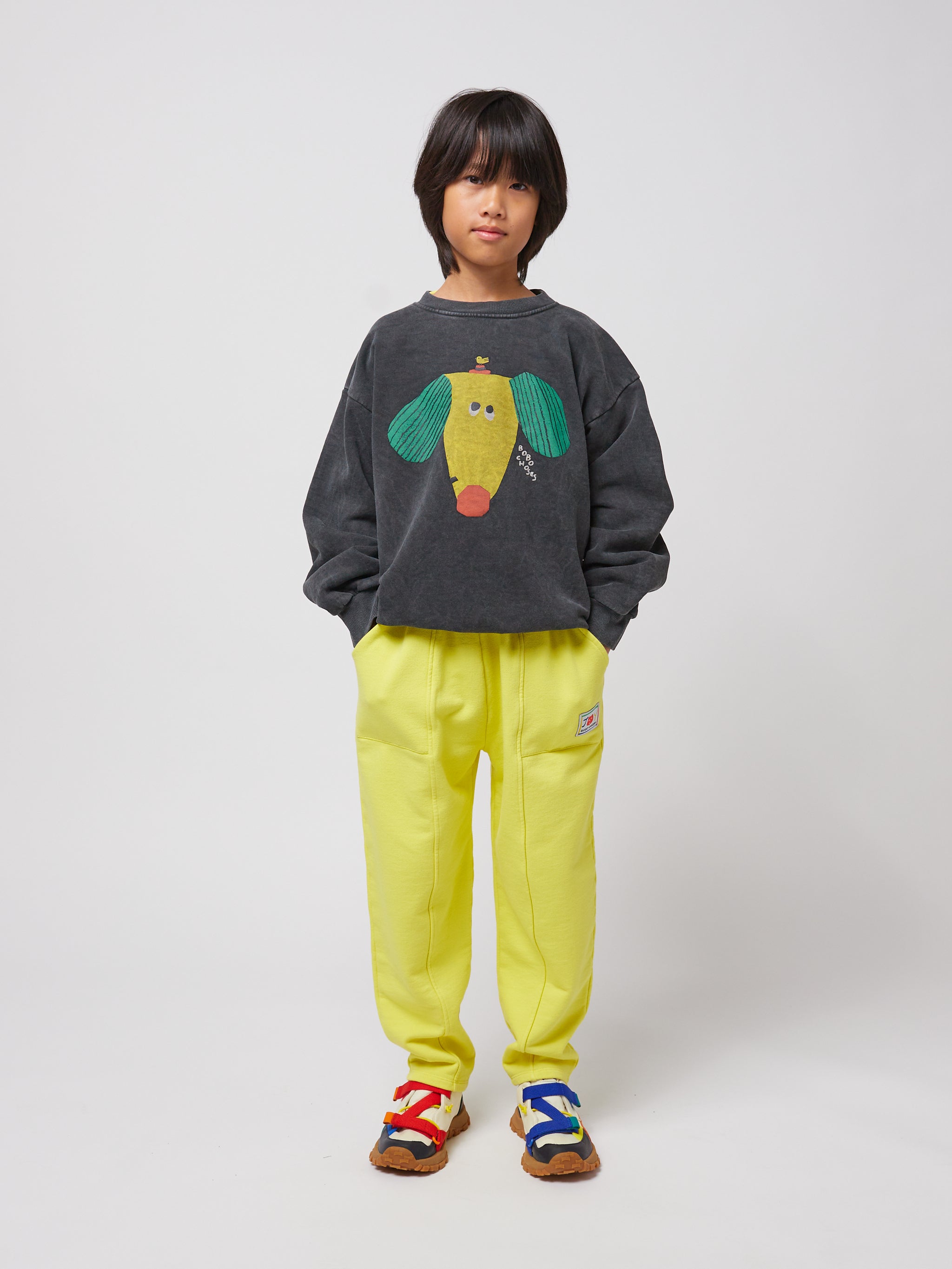 <BOBO CHOSES>Happy dog Sweat shirt（2-7Y）