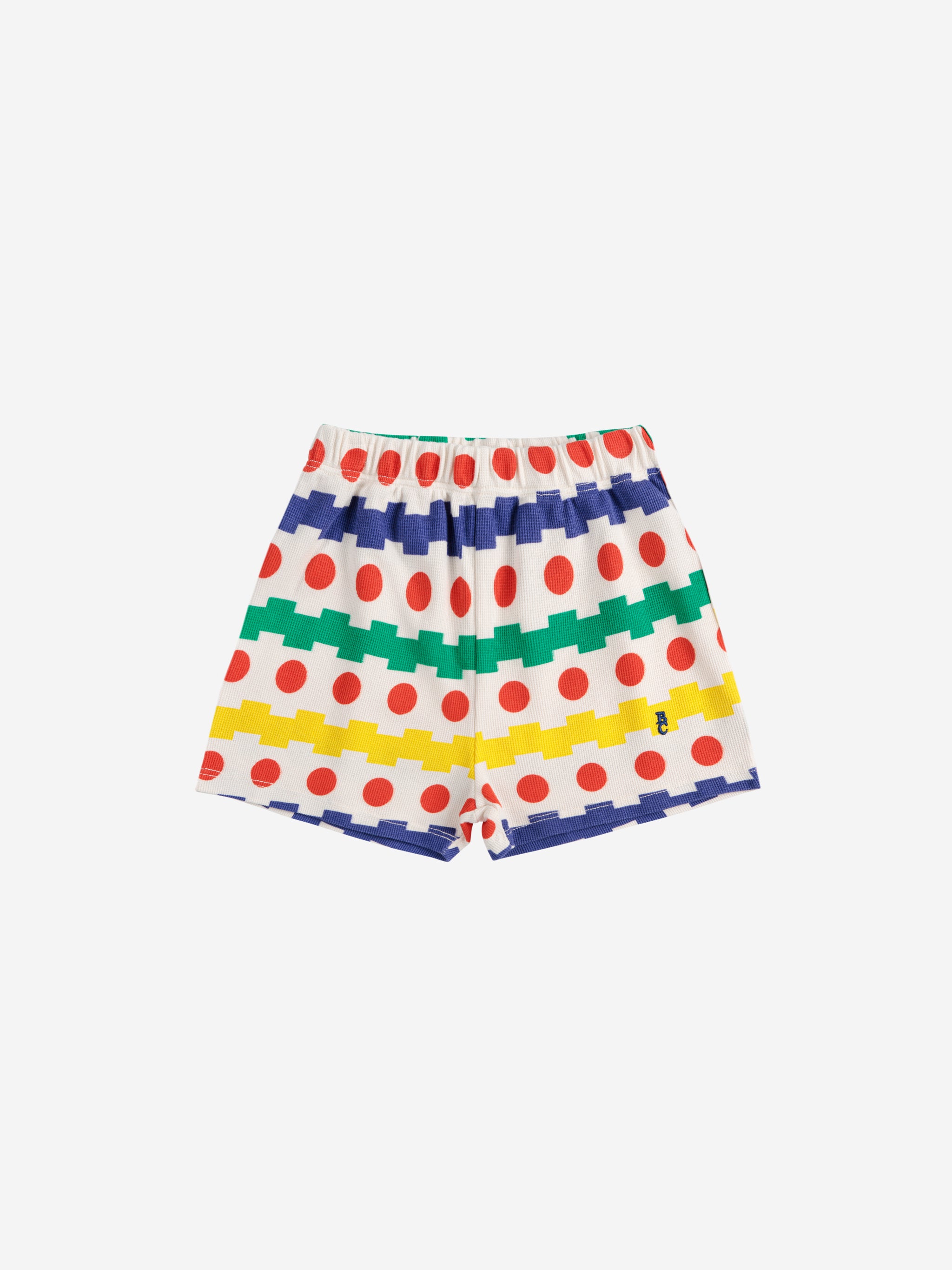 <BOBO CHOSES>Geometric all over waffle shorts（18M-7Y）