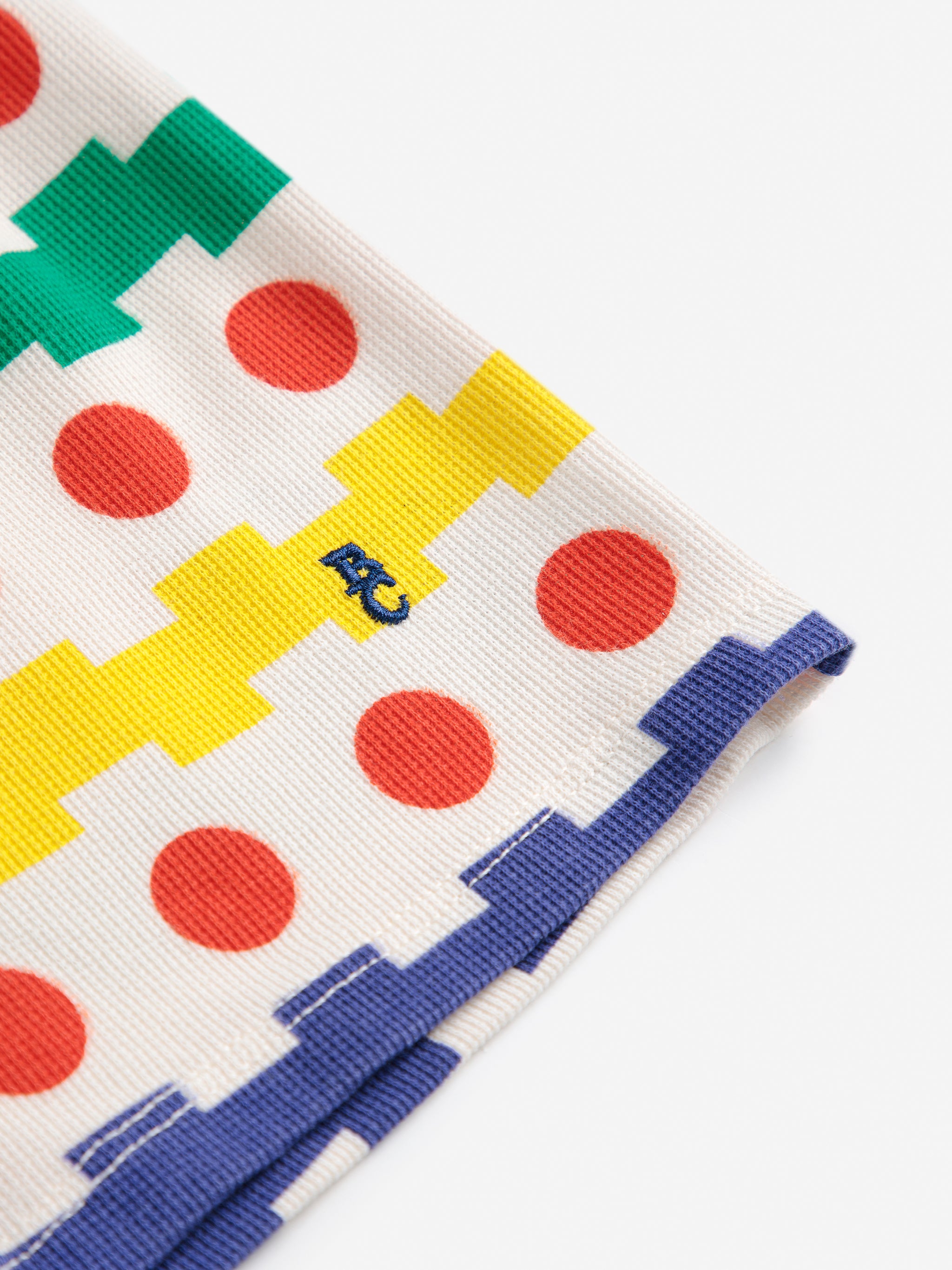 <BOBO CHOSES>Geometric all over waffle shorts（18M-7Y）