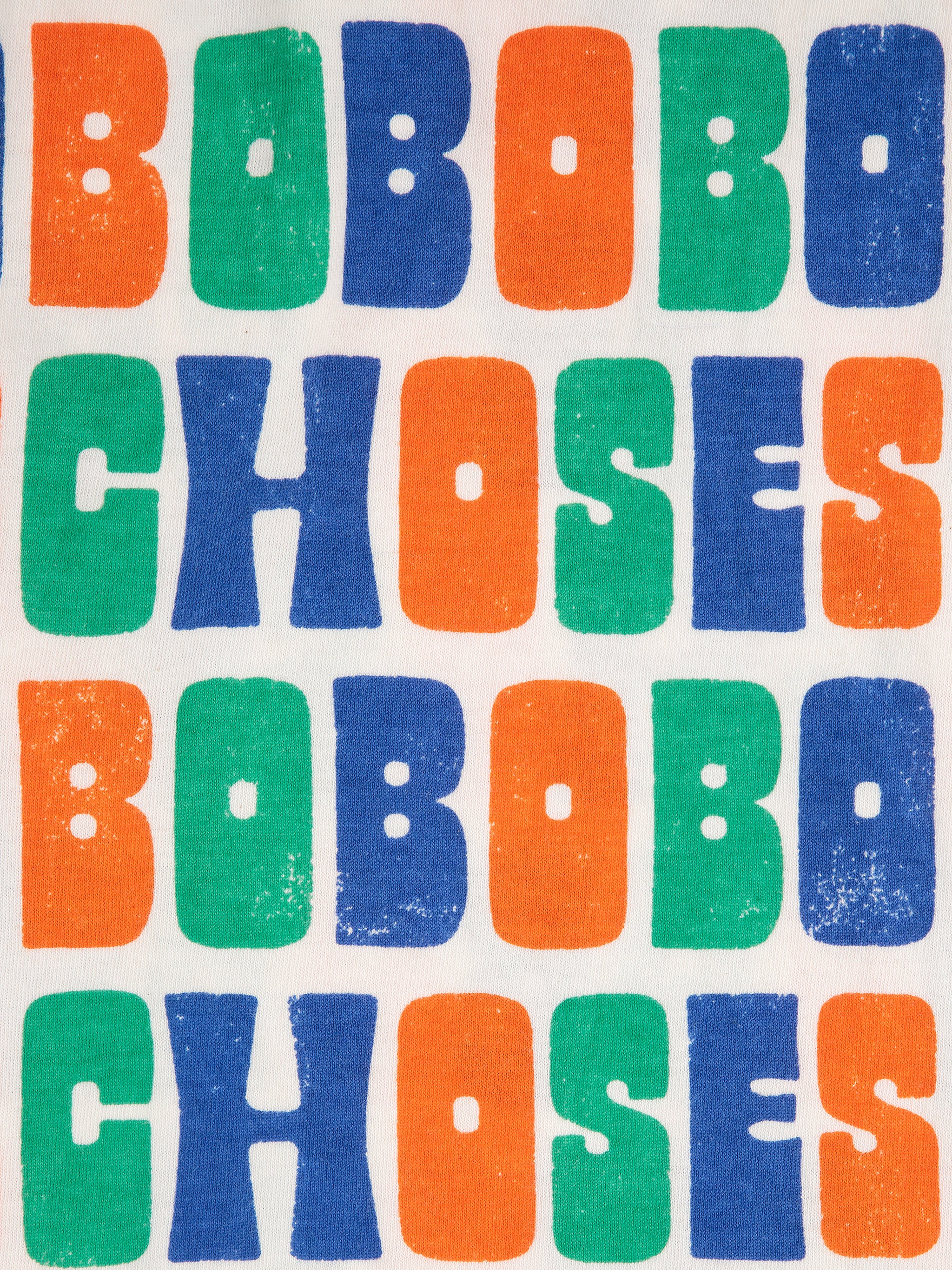 <BOBO CHOSES> Multicolor Bobo Choses all over T-shirt （2-7Y）