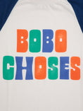 Gallery viewerに画像を読み込む, <BOBO CHOSES> Multicolor Bobo Choses ranglan T-shirt （2-7Y）
