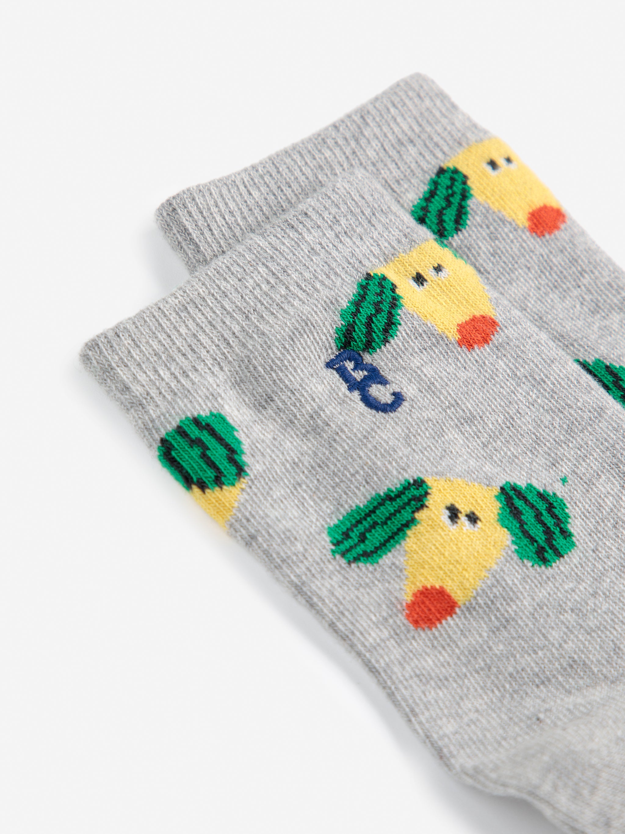 <BOBO CHOSES>Happy Dog all over short socks（13-19.5cm）