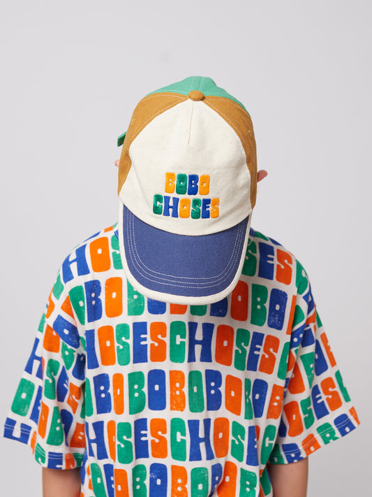 <BOBO CHOSES> Multicolor Bobo Choses all over T-shirt （2-7Y）