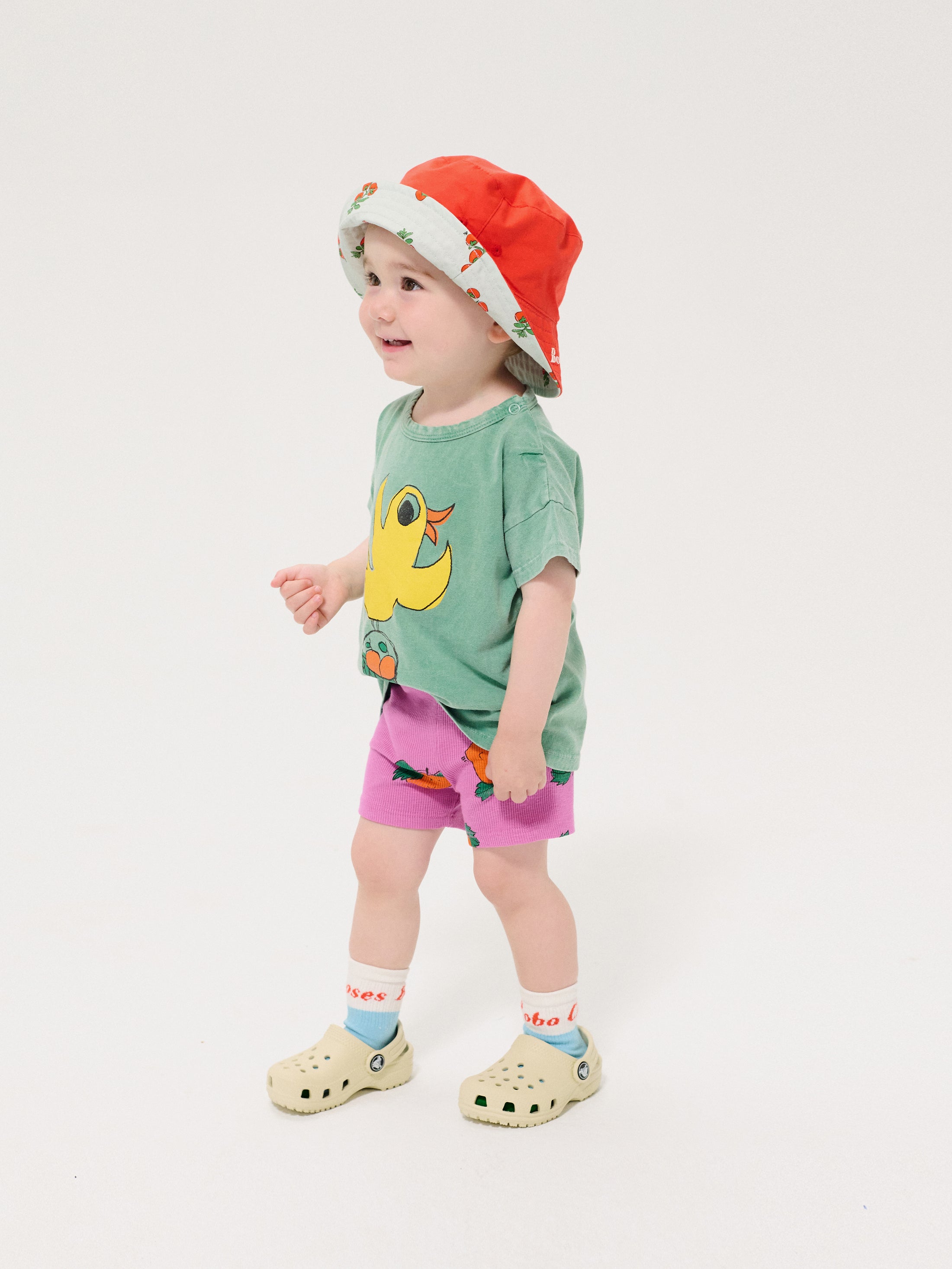 <BOBO CHOSES> Juicy Tomatoes all over reversible hat