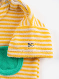 Load image into Gallery viewer, <BOBO CHOSES> Yellow Stripes terry cloth sweatshirt
