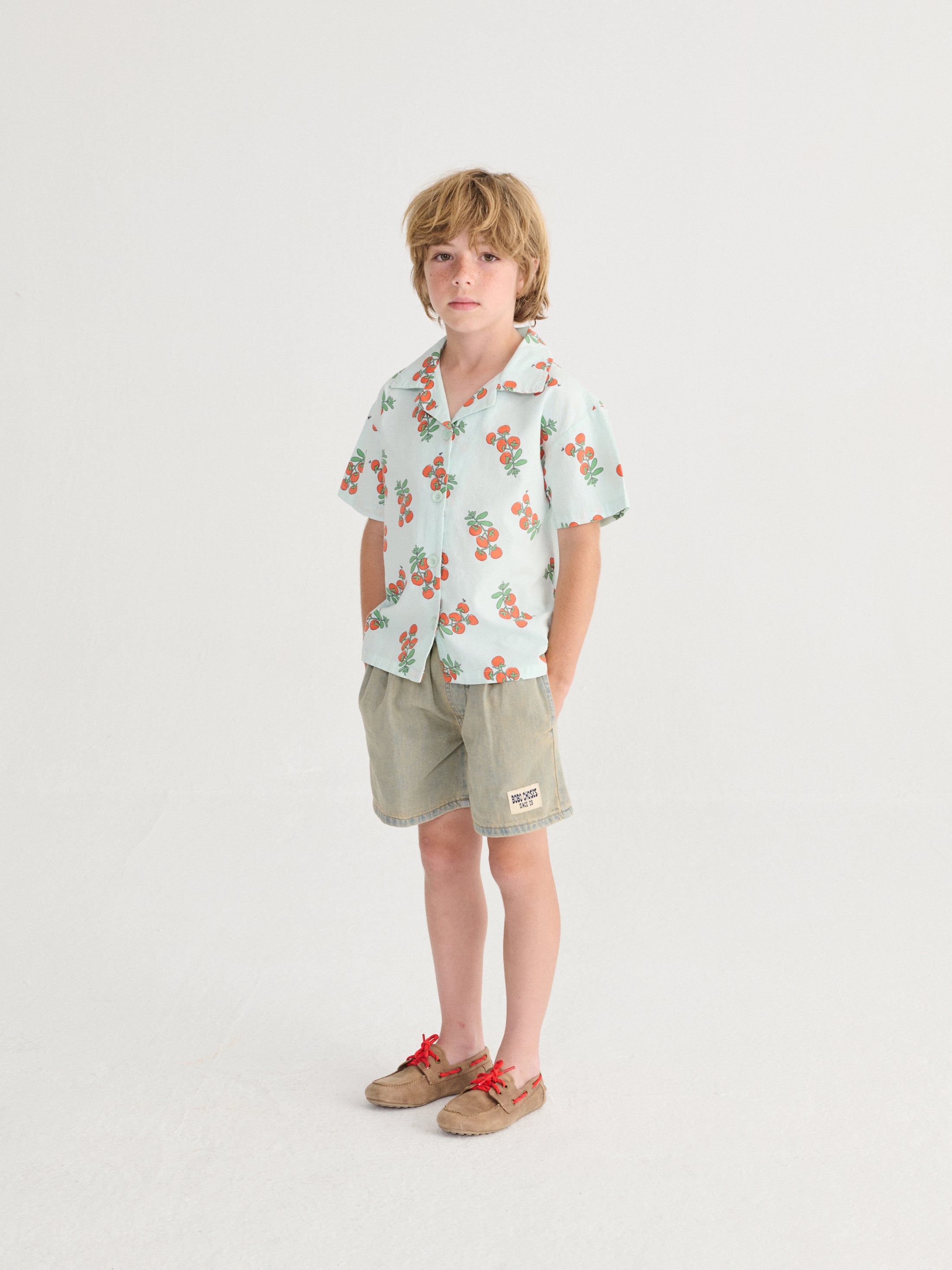 <BOBO CHOSES> Bobo Choses Since 09 denim bermuda shorts