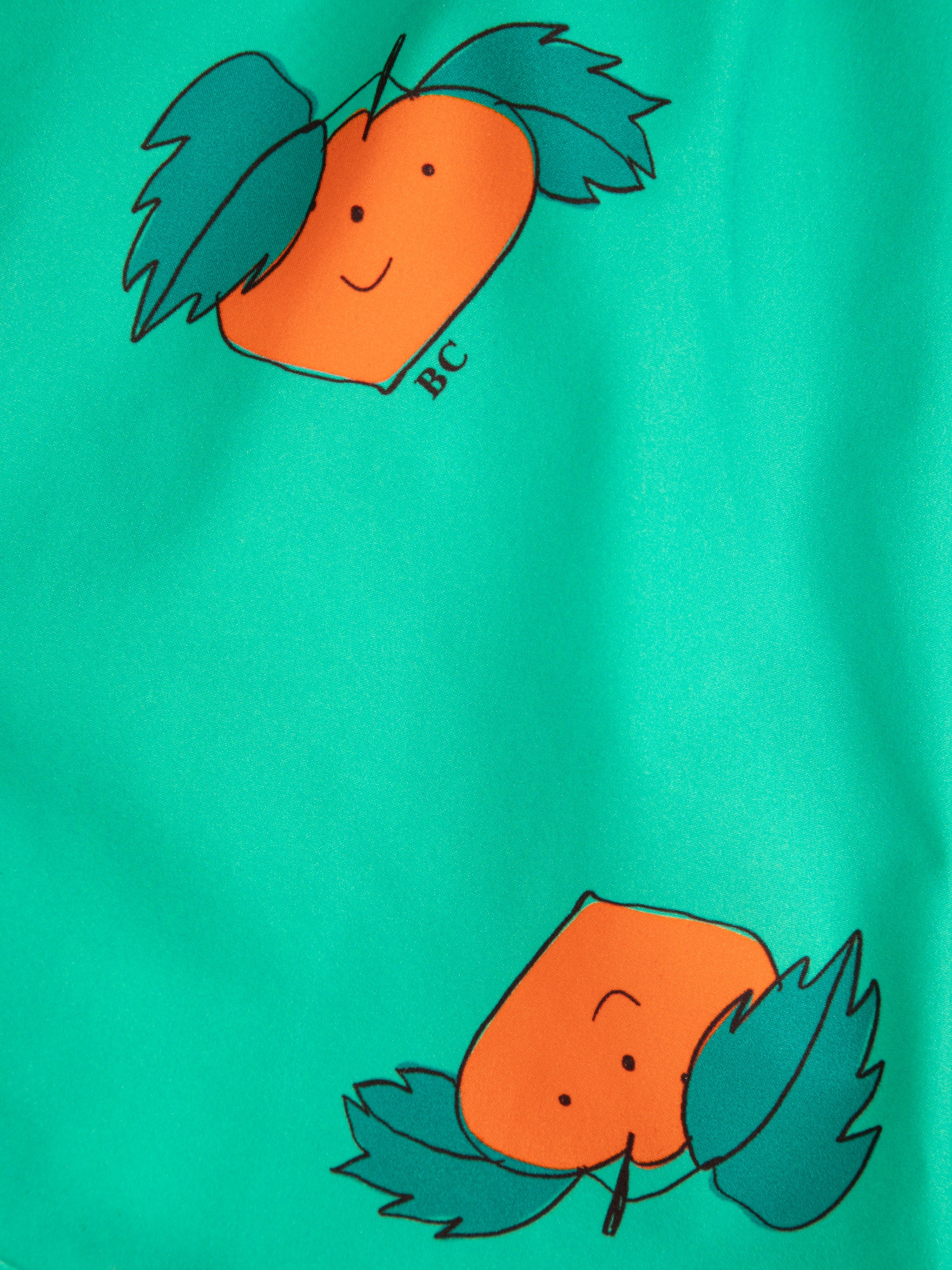 <BOBO CHOSES> Tangerine all over swim trunks