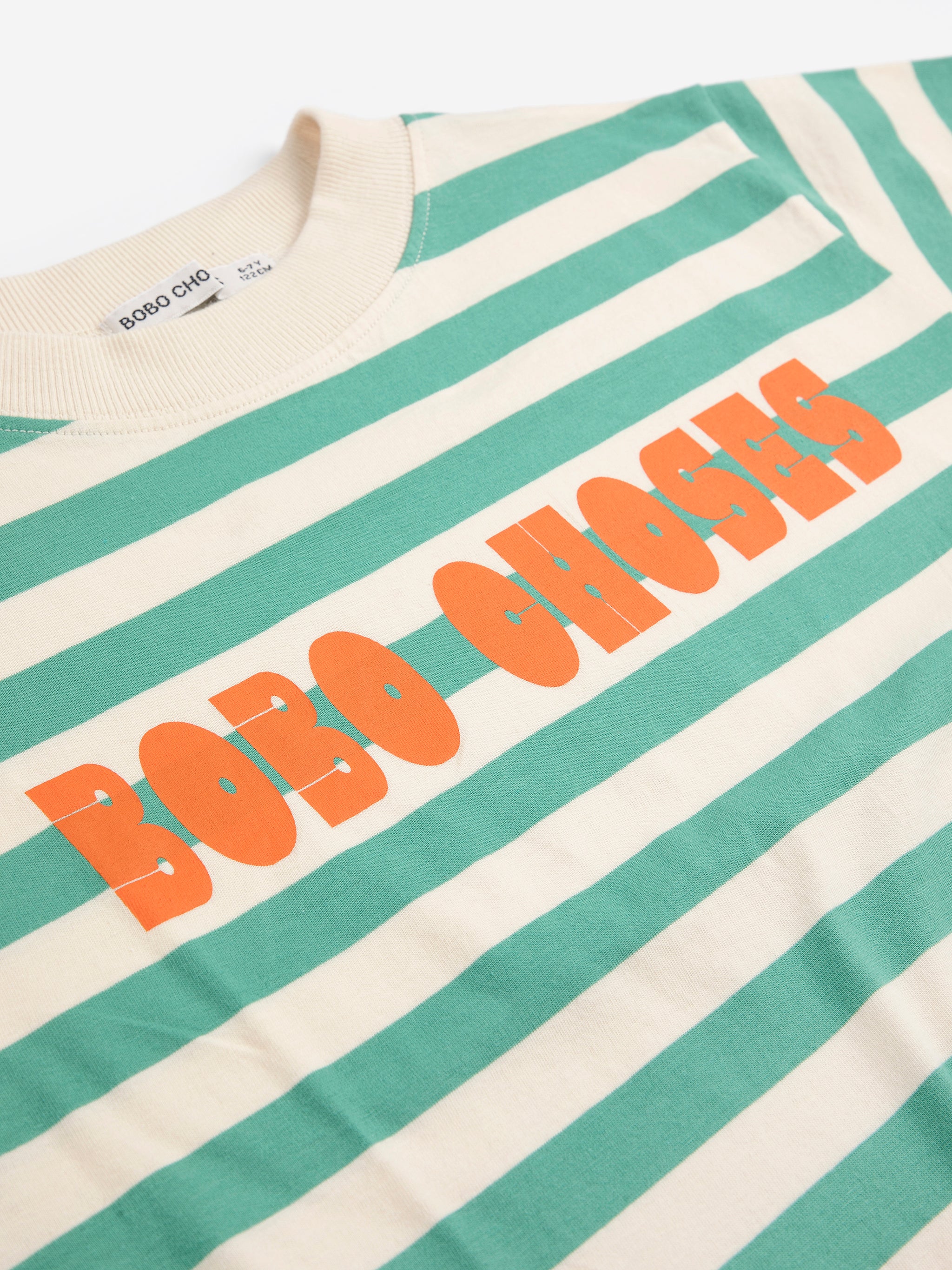<BOBO CHOSES> Bobo Choses Modern striped T-shirt