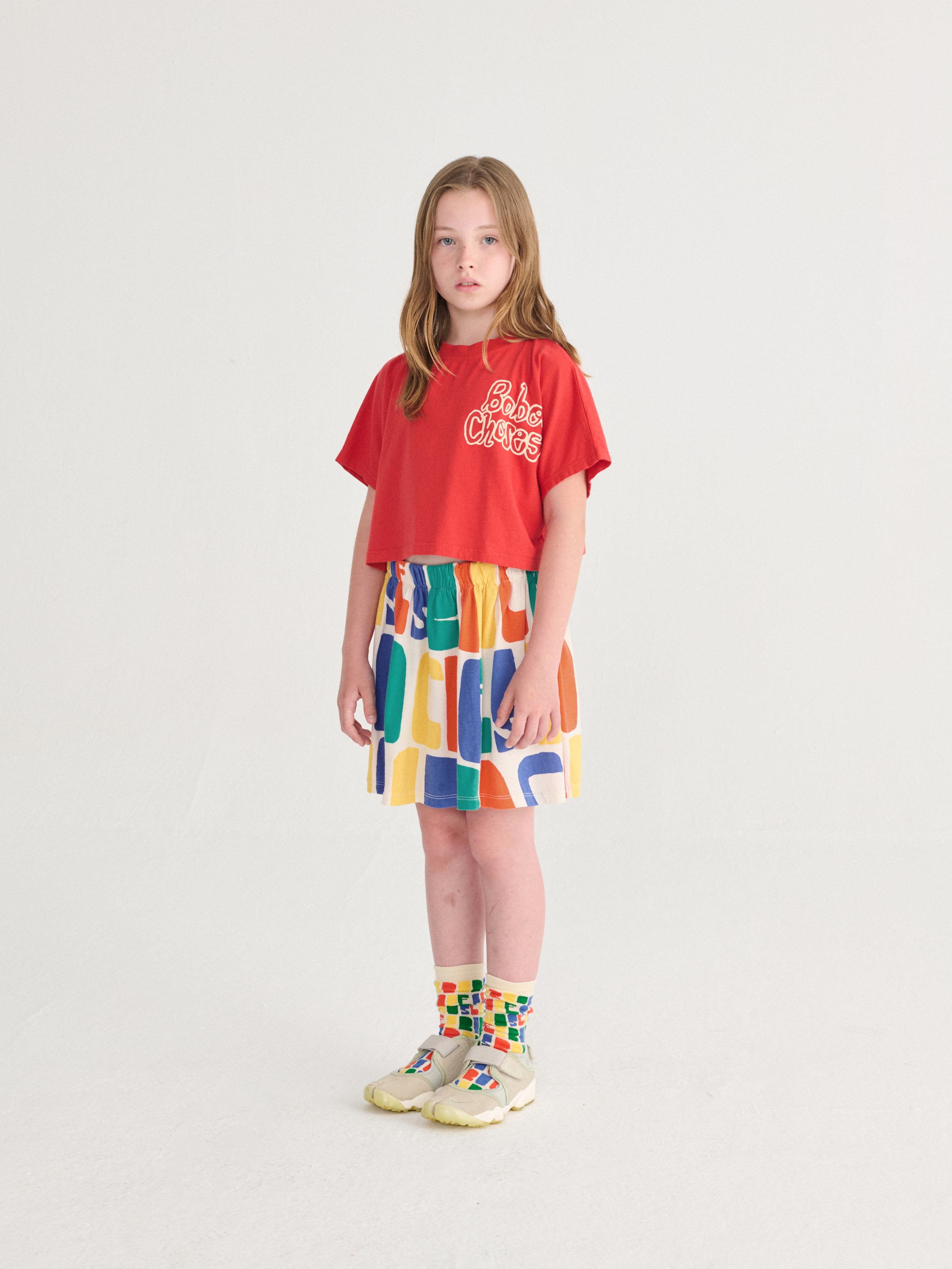 <BOBO CHOSES> Bobo Choses Color all over skirt