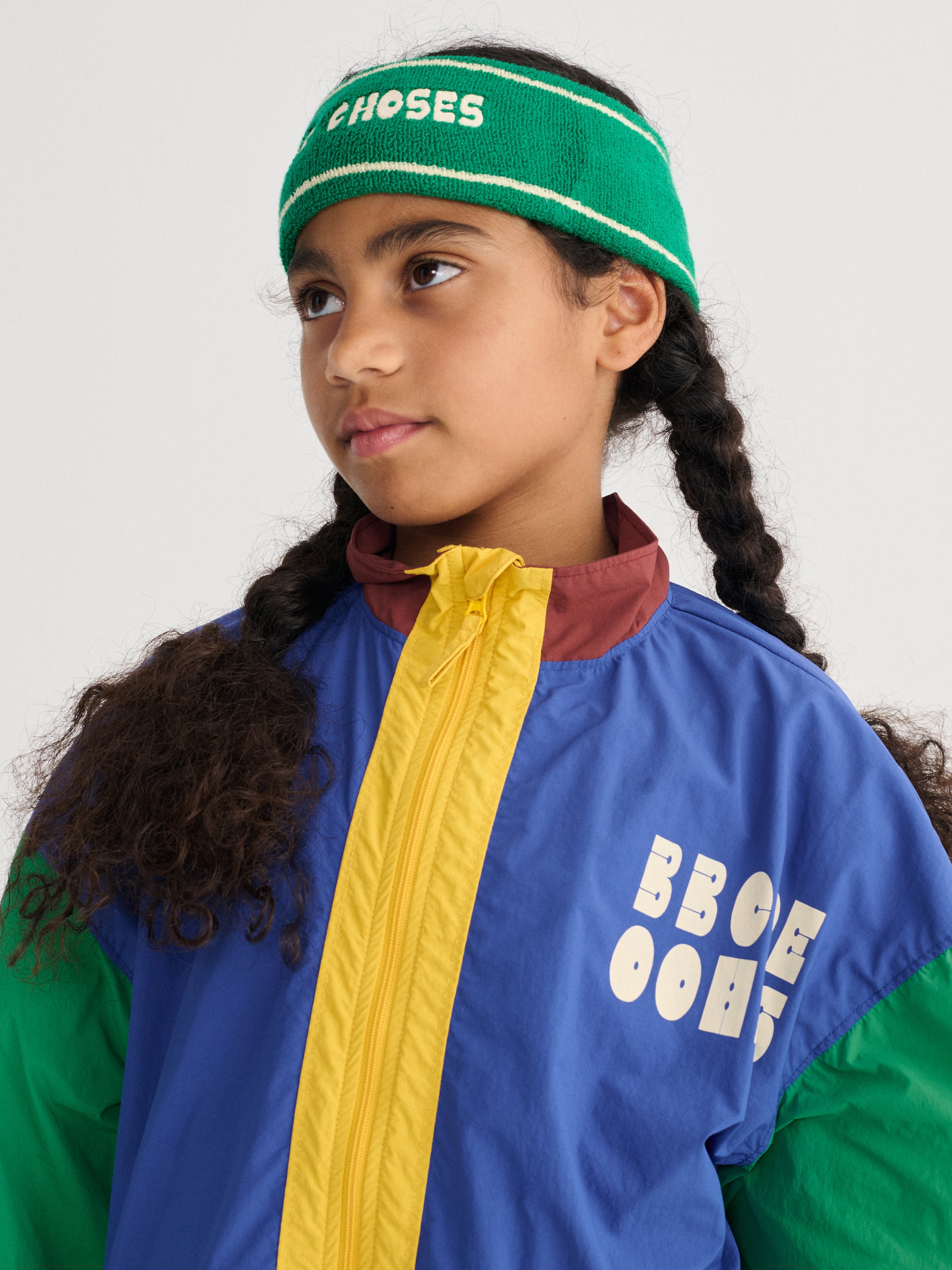 <BOBO CHOSES> Bobo Choses green terry headband