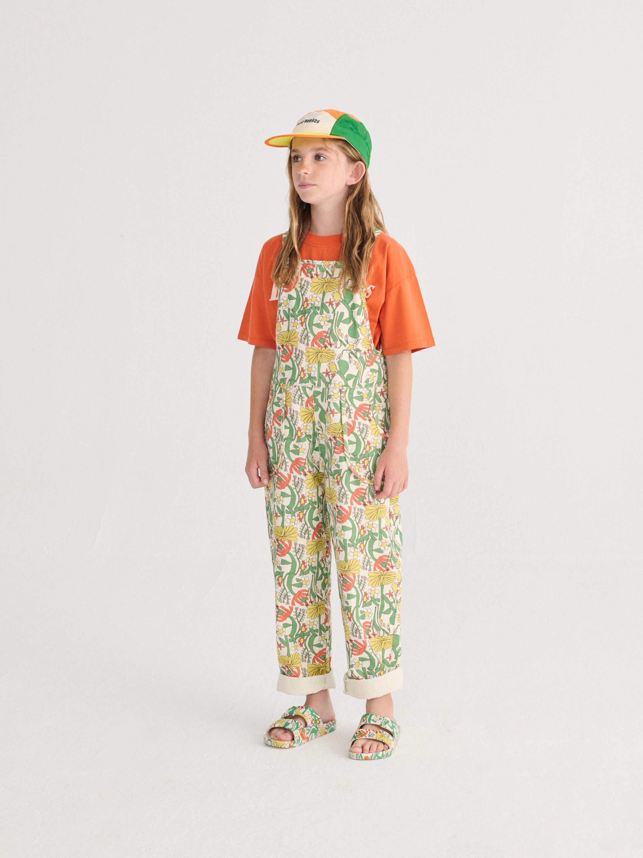 <BOBO CHOSES> Bobo Choses color block technic cap