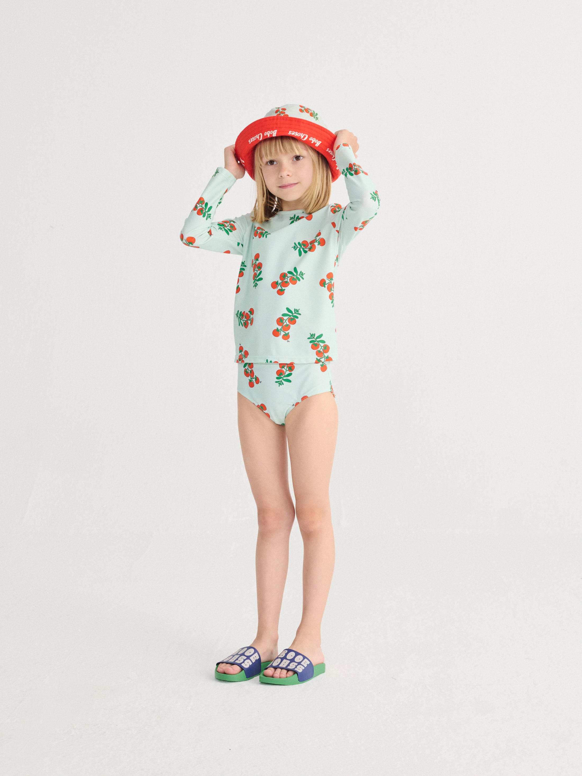 <BOBO CHOSES> Juicy Tomatoes all over reversible hat