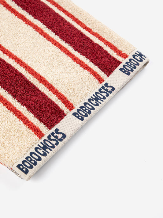 <BOBO CHOSES> Bobo Choses Striped beach towel