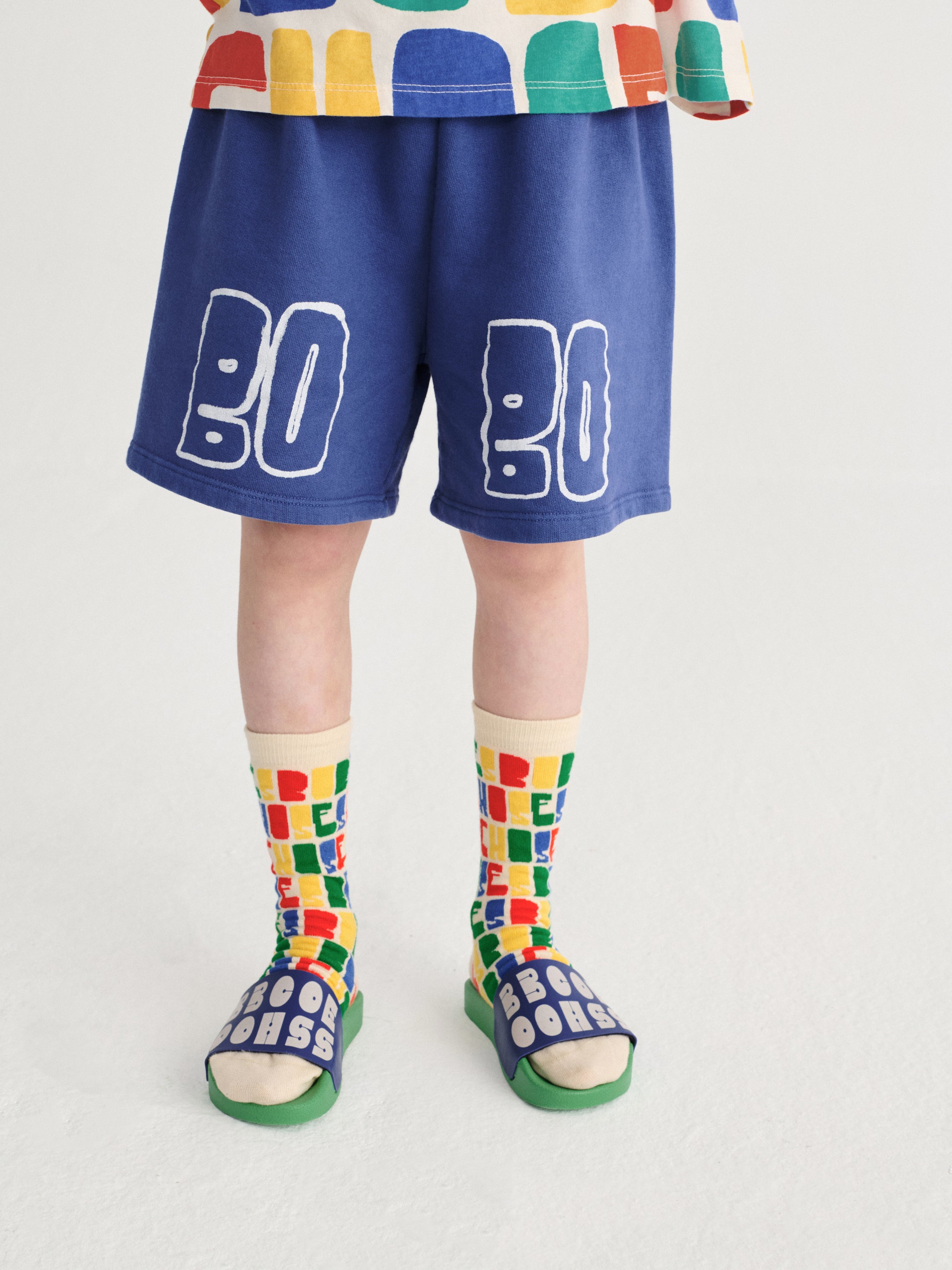 <BOBO CHOSES> Bobo Choses Color all over long socks