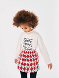 Gallery viewerに画像を読み込む, <BOBO CHOSES>Harlequin all over quilted woven skirt（2-7Y）
