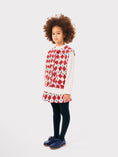 Gallery viewerに画像を読み込む, <BOBO CHOSES>Harlequin all over quilted woven skirt（2-7Y）
