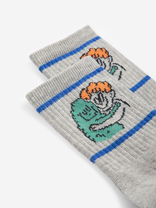 <BOBO CHOSES> Hug Hairy Monster short socks