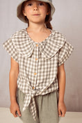 Gallery viewerに画像を読み込む, 【予約／送料無料】<STUDIO BOHEME PARIS> BLOUSE COCO - GINGHAM（12M-6Y）
