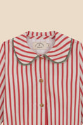 Gallery viewerに画像を読み込む, <Birinit Petit> Red stripes blouse（18M-6Y）
