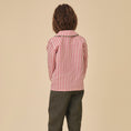 Gallery viewerに画像を読み込む, <Birinit Petit> Red stripes blouse（18M-6Y）
