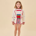 Gallery viewerに画像を読み込む, <Birinit Petit> Miranda stripes shorts（3-6Y）
