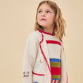 Gallery viewerに画像を読み込む, <Birinit Petit> Miranda stripes sweater（18M-6Y）
