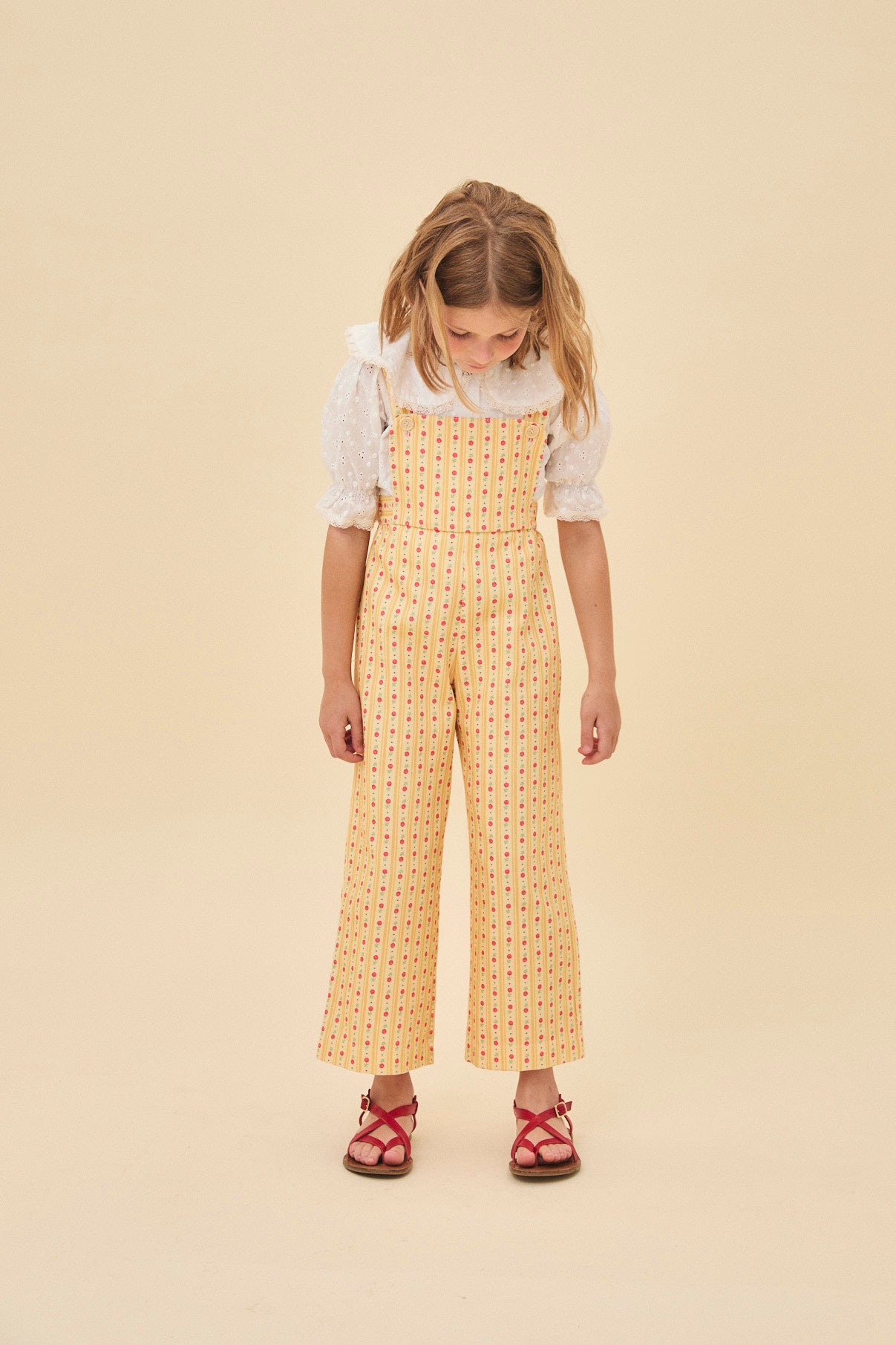 <Birinit Petit> Chulísima embroidery shirt（12M-6Y）