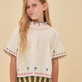 Gallery viewerに画像を読み込む, <Birinit Petit> Tulipano embroidered blouse（3-6Y）
