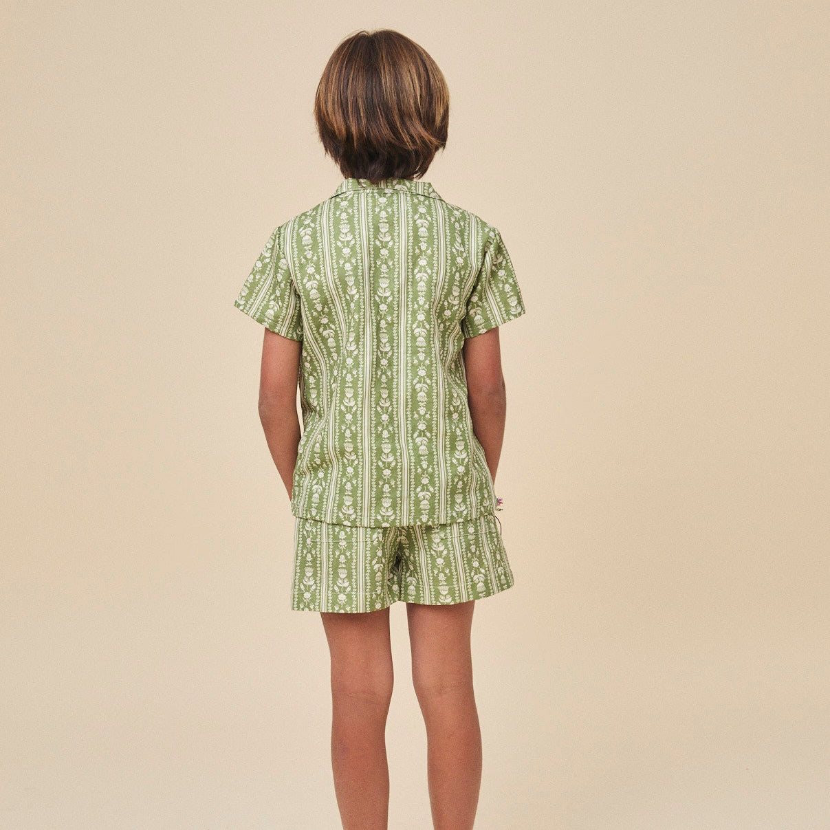 <Birinit Petit> Loiba lapel shirt（3-6Y）