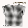 Load image into Gallery viewer, 【予約】<STUDIO BOHEME PARIS> BLOUSE PRASLIN - GINGHAM - DROP2
